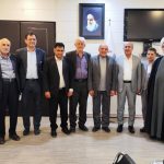 دیدار دکتر دلشاد و اعضای نمایندگی مؤسسه خیریه محکم با رئیس دانشگاه علوم پزشکی زاهدان